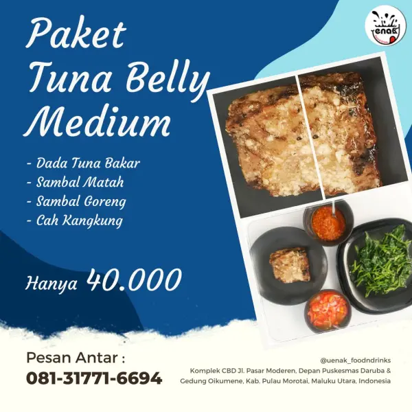 Tuna olahan siap saji bumbu rempah khas Nusantara